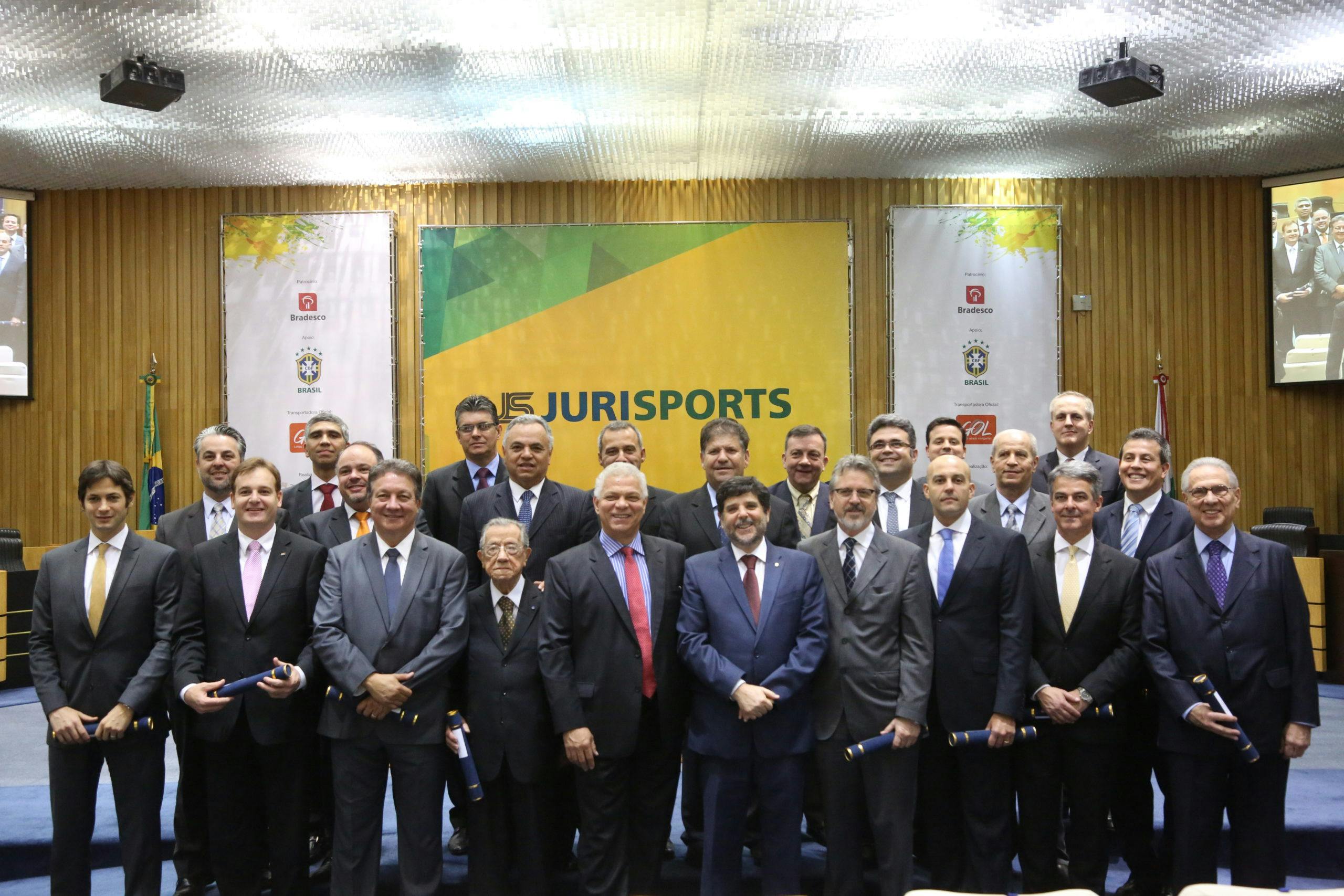 Jurisports é aberto com posse dos fundadores da Academia Nacional de Direito Desportivo